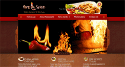 Desktop Screenshot of fireandspiceuk.com